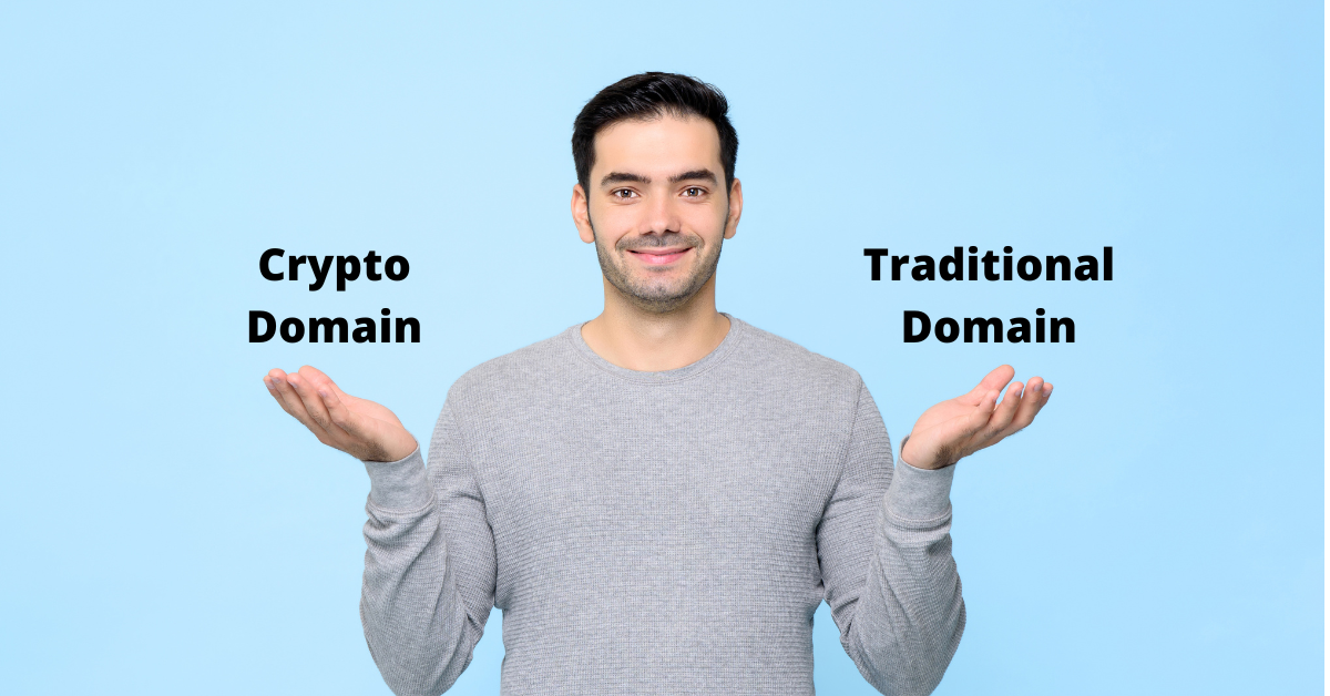 Crypto Domain versus Traditional Domain
